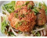 豆腐ハンバーグ トマトキムチソース♪作り方11写真