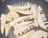 京都のおばん菜*オリーブ油で旬の筍ソテー作り方3写真