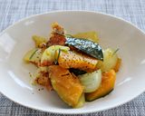 簡単♪♪新たまねぎとかぼちゃのカレー風味作り方4写真
