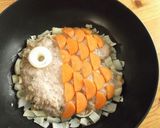 こいのぼりデコ　フライパンバーグ作り方9写真