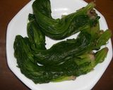 ほうれん草のわさびマヨ和え作り方1写真