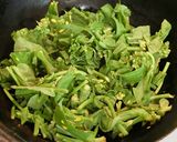菜の花と卵の中華炒めあんかけ作り方6写真