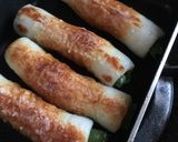 ちくわにスナップえんどう♫さっと焼き作り方3写真