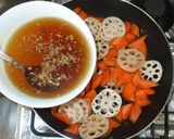 蓮根と鶏むね肉の辛子煮物♪簡単作り方8写真