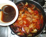 鶏もも肉と茄子の煮込み♪ハーブ風味簡単作り方10写真