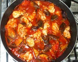 鶏もも肉と茄子の煮込み♪ハーブ風味簡単作り方11写真
