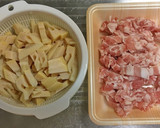 簡単♪たけのこの水煮を使ってお手軽炒め物作り方2写真