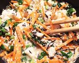 冷凍豆腐でヘルシー♡煎り豆腐作り方1写真