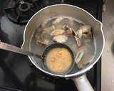 てるばあちゃんのあさりやしじみの味噌汁作り方3写真