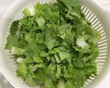なおの はくさい菜(しろ菜)のお味噌汁作り方1写真