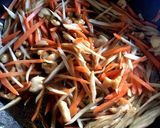 簡単★絶品★鶏皮とゴボウの甘辛きんぴら作り方8写真