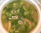 なおの はくさい菜(しろ菜)のお味噌汁作り方5写真