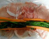 のらぼう菜の肉巻き♪簡単お弁当作り方3写真
