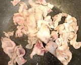 豚こま小松菜とろふわ卵あん♪作り方2写真