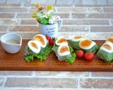 豚しゃぶ肉とがごめ昆布おぼろの生春巻き作り方5写真