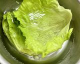 肉味噌のレタス巻き作り方1写真