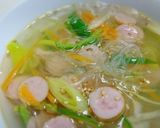 簡単ヘルシー春雨の辛くないタイ風スープ☆作り方3写真