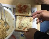 キムチーズトースト餃子作り方4写真