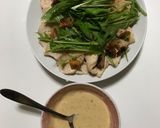 野菜と鶏むねの味噌マヨネーズ掛け作り方7写真