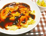卵ニラもやし豆腐炒めあんかけ作り方5写真