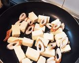 豆腐★豆腐と卵と青梗菜のオイスター炒め作り方2写真