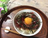 漬けまぐろの山かけ丼作り方6写真