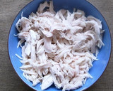 もやしと鶏むね肉（ささみ）の中華サラダ作り方2写真