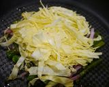 糖質オフ！お好み焼き風アスパラベーコン作り方3写真
