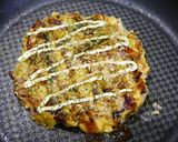 糖質オフ！お好み焼き風アスパラベーコン作り方6写真