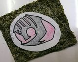 海苔アート(獅子レット)作り方1写真