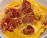 レンジで簡単、トマたま丼！テレビ放映した作り方8写真