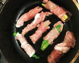 ☆アスパラ豚肉巻きスイートチリマヨ☆作り方3写真