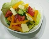 トースト焼け待ち。サラダ。作り方3写真