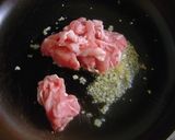 ☆　カリカリ厚揚げの豚肉味噌炒めのせ作り方9写真