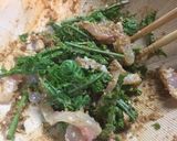 こごみと鯛の胡麻よごし作り方5写真