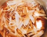 新牛蒡と新玉ねぎの明太子マヨネーズ和え作り方3写真