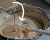 チョコ・パリっのカフェモカロールケーキ作り方14写真