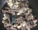 牛ロース肉とオクラとえのきの炒め物作り方5写真