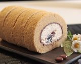 チョコ・パリっのカフェモカロールケーキ作り方32写真