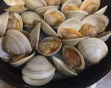 ホンビノス貝の出汁を含ませたパン粉焼き作り方3写真