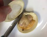 ホンビノス貝の出汁を含ませたパン粉焼き作り方4写真
