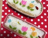 小学生遠足チューリップお花畑弁当作り方6写真