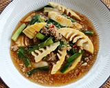 レンジで美味☆たけのことひき肉の中華煮作り方6写真