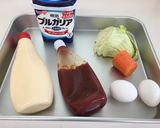 レンジで簡単＊キャベツのすごもり卵作り方1写真