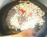 簡単‼ニラと豚挽き肉のピリ辛中華風そぼろ作り方3写真