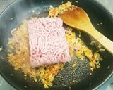 簡単‼ニラと豚挽き肉のピリ辛中華風そぼろ作り方4写真