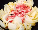 旬の新玉ねぎと豚肉のピリ辛生姜甘みそ炒め作り方5写真