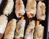 カレー風味が癖になるカレーチーズ肉巻き作り方4写真