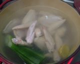 黒酢でさっぱり手羽先煮作り方2写真