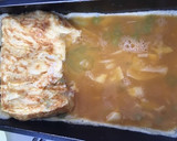 筍のひめ皮とフキのだし巻き玉子作り方5写真
